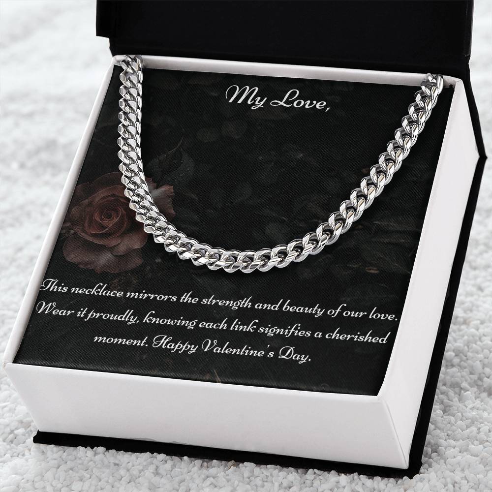 For Him: Valentine's Chain Necklace