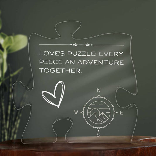 For Them: Love's Puzzle Acrylic Stand | Jewelry | G024, lx-G024, PT-4749, USER-282187 | ShineOn Fulfillment