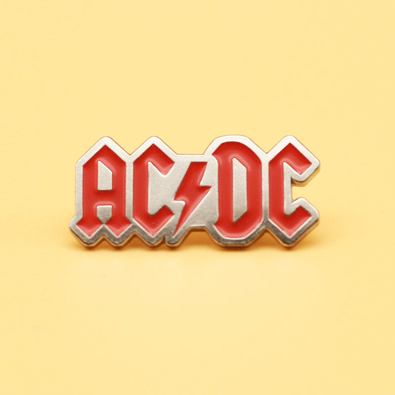 ⚡ AC/DC Thunderbolt Enamel Pin | Rock 'n' Roll Legends Inspired Pin