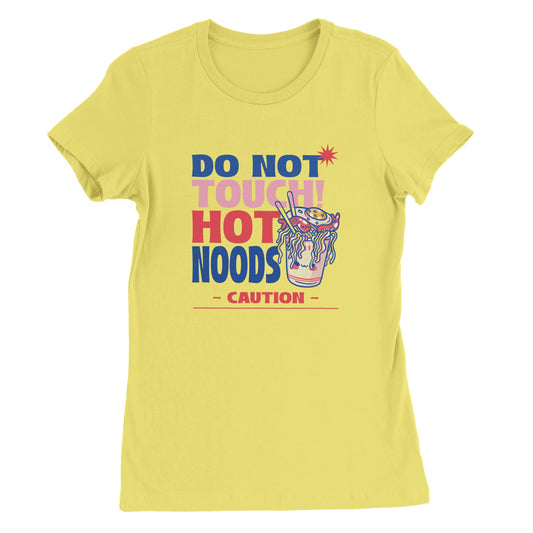 Noodles - Premium Womens Crewneck T-shirt | Print Material | Womens | FOR THE LOVE OF TEE-SHIRTS