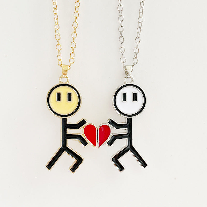 Personality Cartoon Love Necklace