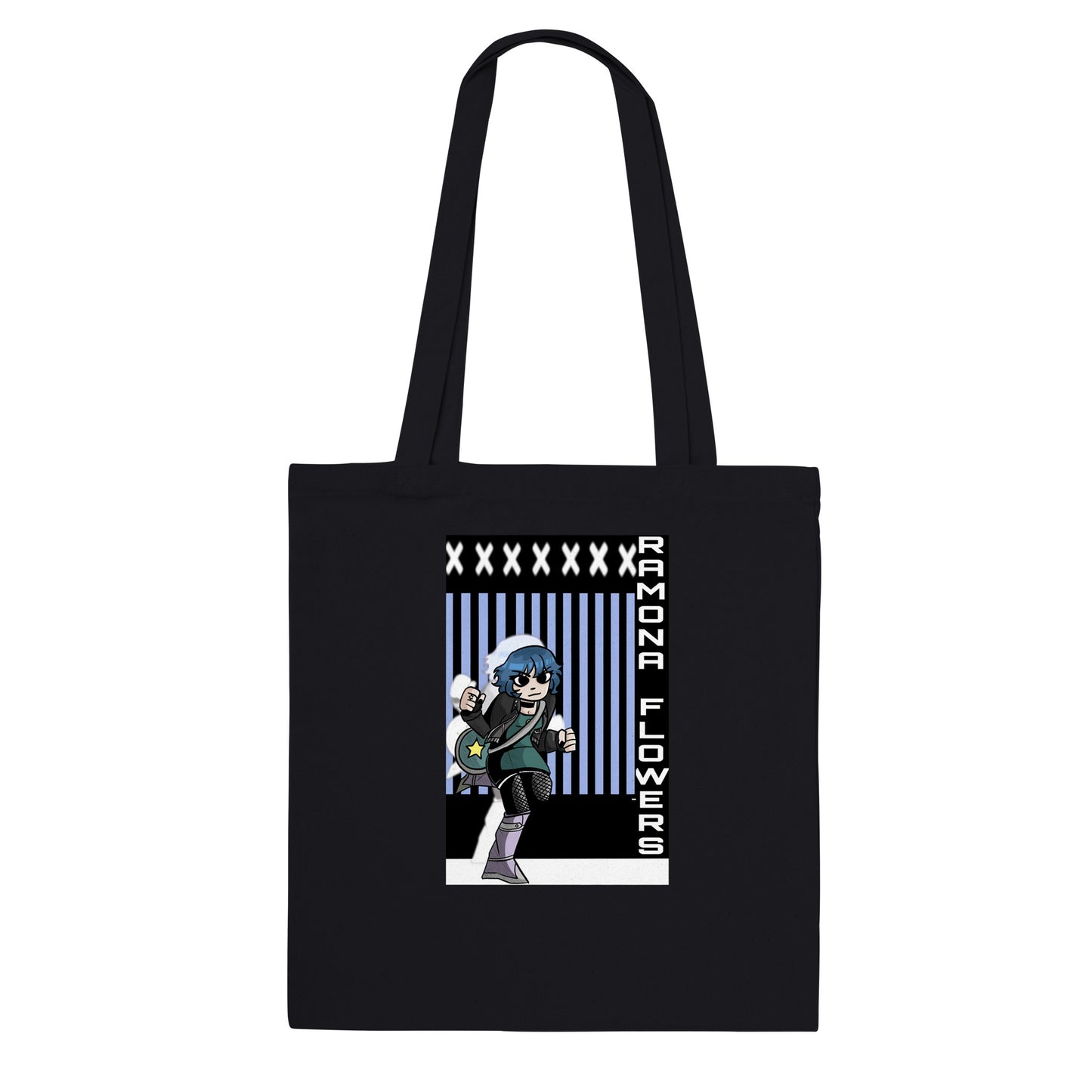 Ramona Flowers-Scott Pilgrim-  - Classic Tote Bag | Print Material | Cloeys Creation | FOR THE LOVE OF TEE-SHIRTS