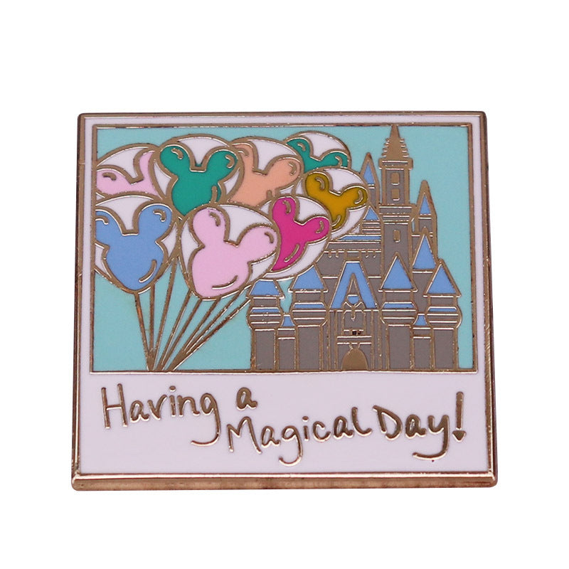 Magic Castle Brooch Fantasy Movie Lovers Accessories