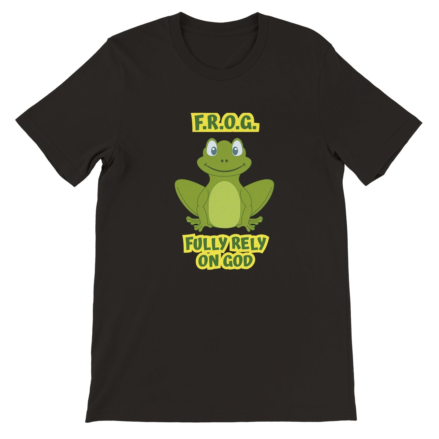 Frog - 经典婴儿圆领 T 恤 - 高级男女通用圆领 T 恤