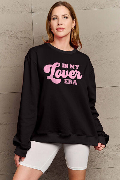 Simply Love Full Size IN MY LOVER ERA Sweatshirt