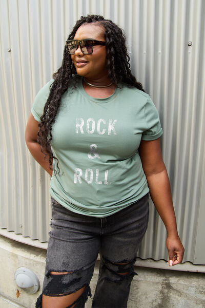 🖤 ROCK & ROLL Tee - Unleash Your Inner Rock Goddess! 🎸🤘