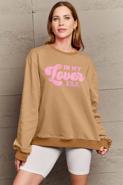 Simply Love Full Size IN MY LOVER ERA Sweatshirt