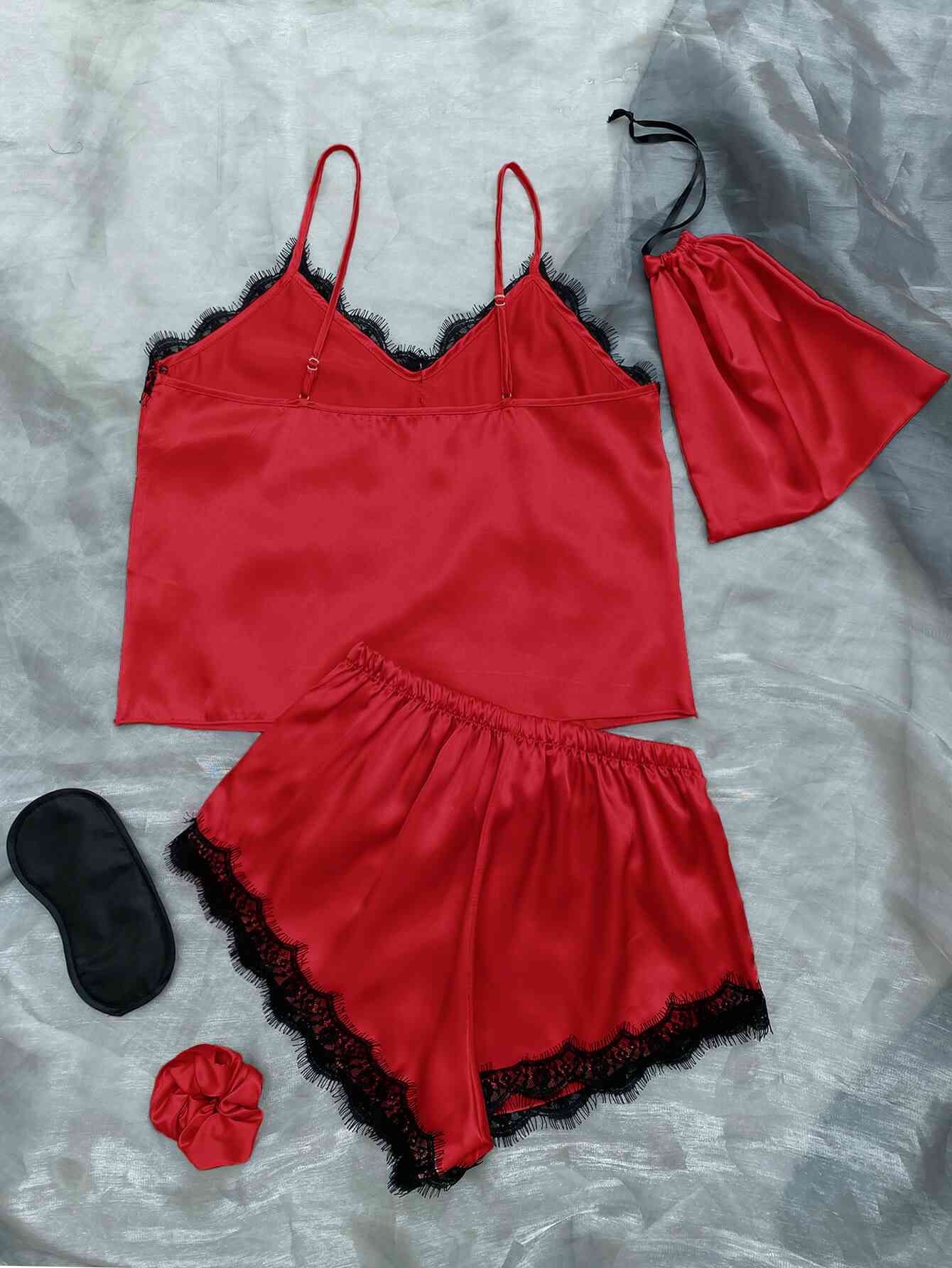 Lace Pajama Set with extras