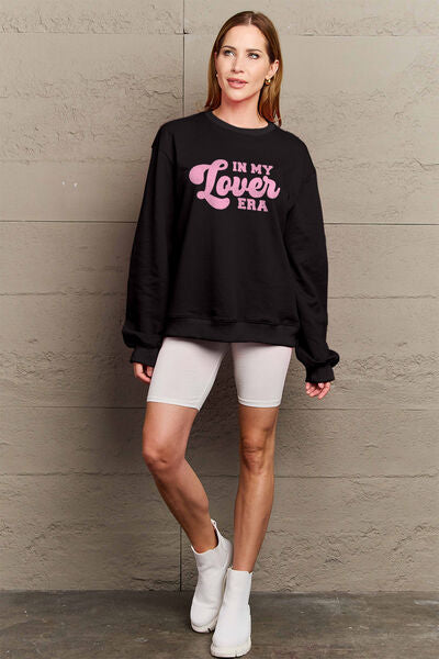 Simply Love Full Size IN MY LOVER ERA Sweatshirt