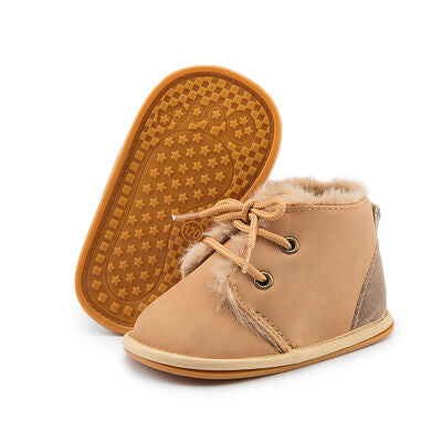 Round Toe Thermal Kid Sneakers