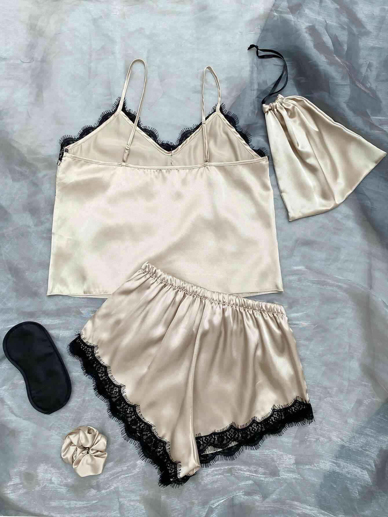 Lace Pajama Set with extras