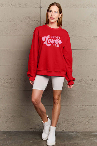 Simply Love Full Size IN MY LOVER ERA Sweatshirt