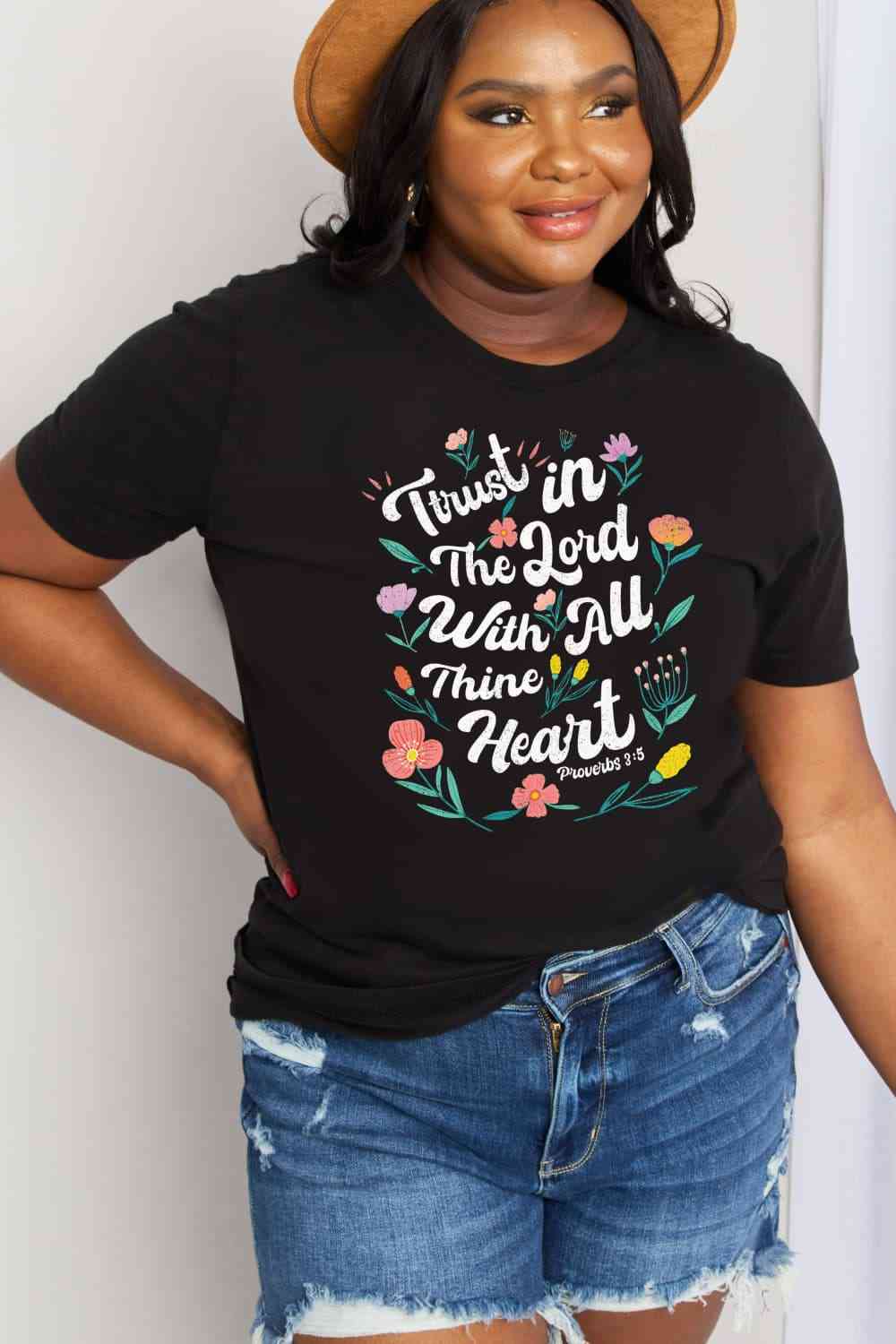 🌟 Elevate Your Faith with Our TRUST IN THE LORD Tee! 📖