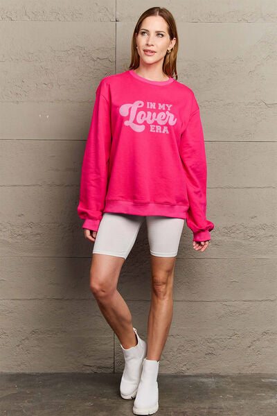 Simply Love Full Size IN MY LOVER ERA Sweatshirt