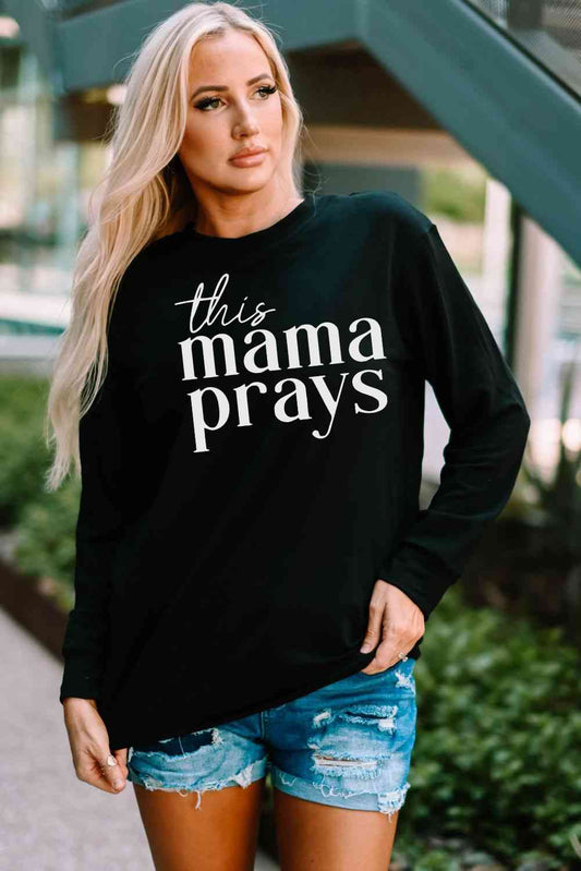 Embrace Divine Comfort with THIS MAMA PRAYS Sweatshirt! 🙏✨